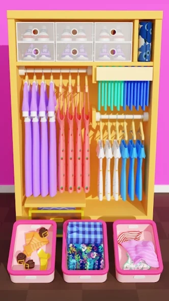 Fill Closet: Organizing Games 1.08 Screenshot
