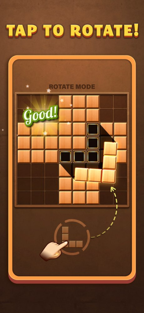 Fill Wooden Block Puzzle 8x8 3.5 Screenshot