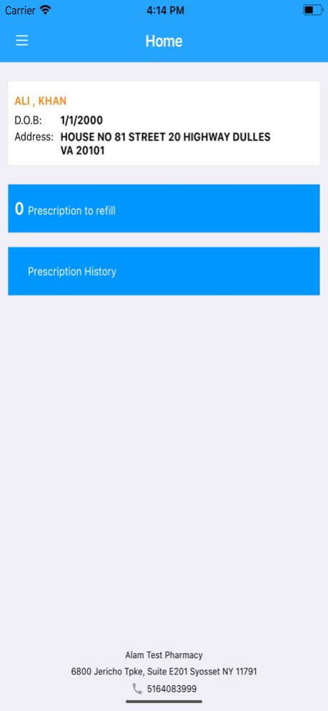 FillMyRefills 1.0.6 Screenshot