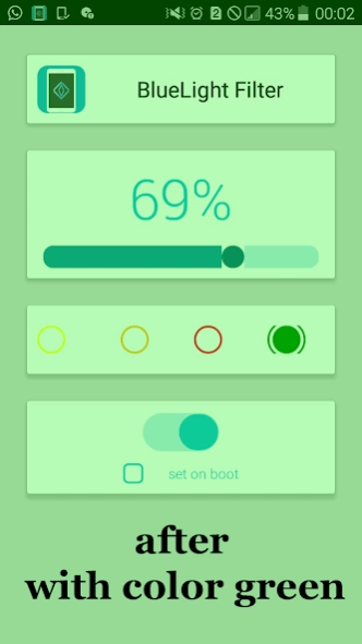 filter bluelight eye keeping 1.1.2 Screenshot