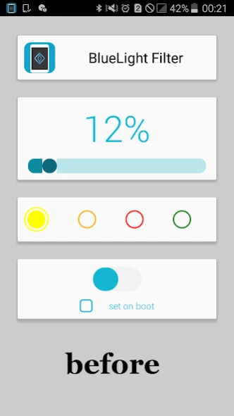 filter bluelight eye keeping 1.1.2 Screenshot