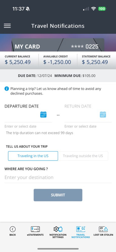 Financial First Card Manager 51.2.1 Screenshot