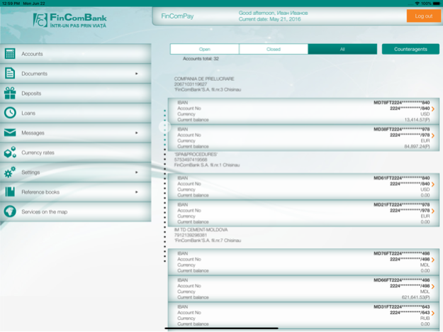 FinComPay Business for iPad 15.2 Screenshot
