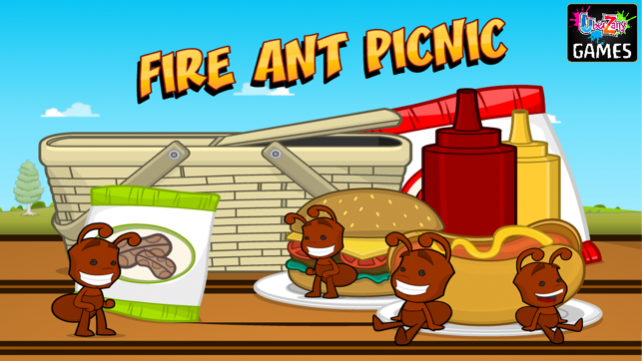 Fire Ant Picnic FREE - Burger Smasher Game  Screenshot