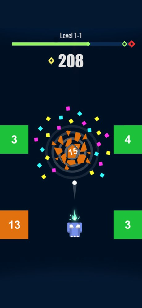 Fire Hero 2D: Space Shooter 1.100 Screenshot