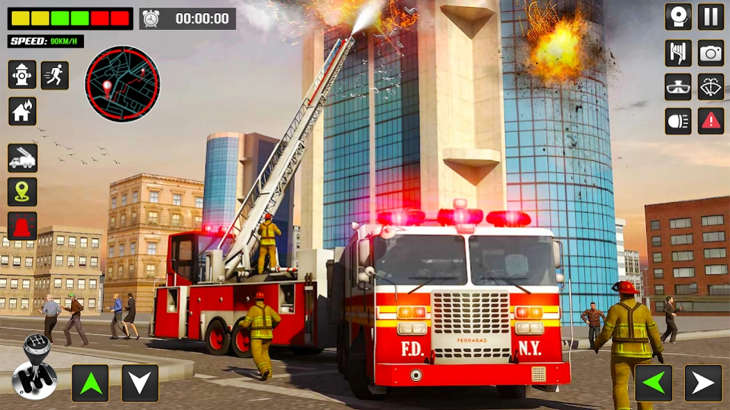 Fire Engine Truck Driving Sim 1.24 Screenshot