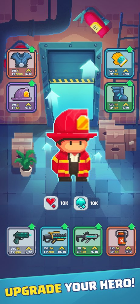 Firefighter: pixel shooter 0.0.7 Screenshot