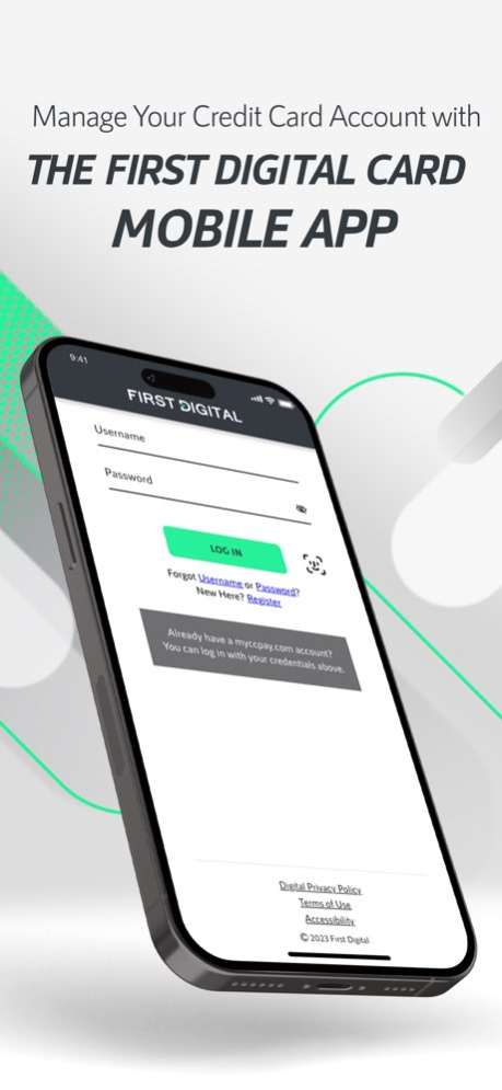 First Digital Card Mobile App 2.2.4 Screenshot