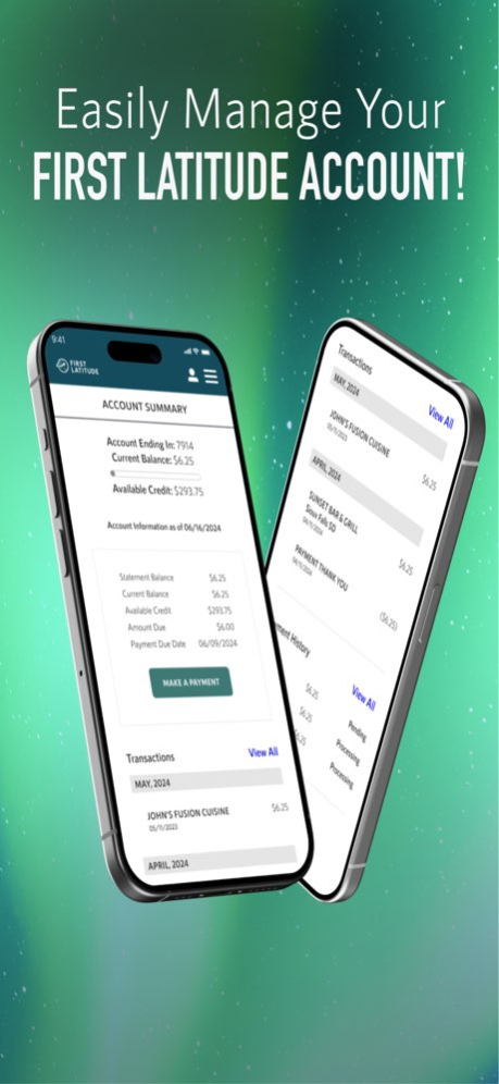First Latitude 1.1.9 Screenshot
