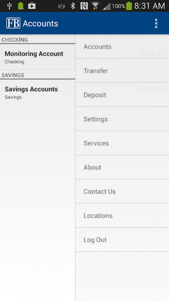 FirstBank TN 3.1.2 Screenshot