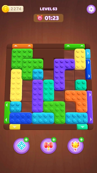 Fit Block 3D: Color Blast Jam 1.6.7 Screenshot