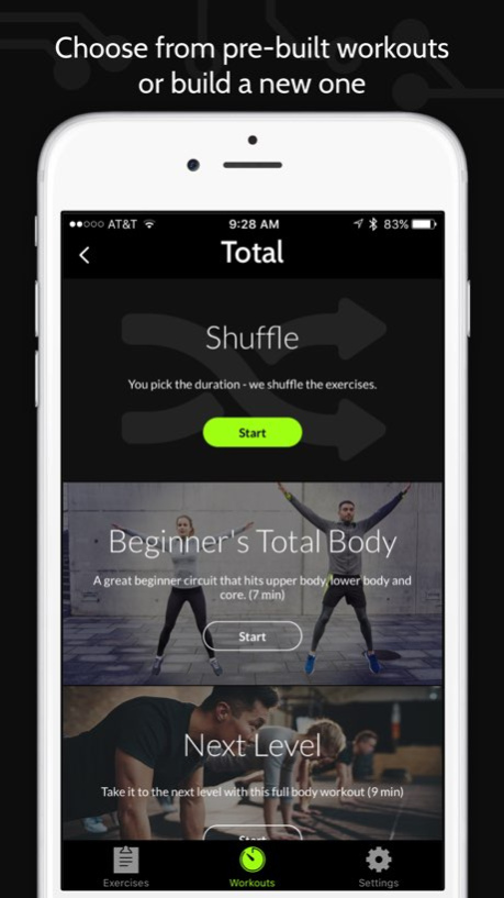 FitCircuit - Personal Trainer & Circuit Workouts  Screenshot