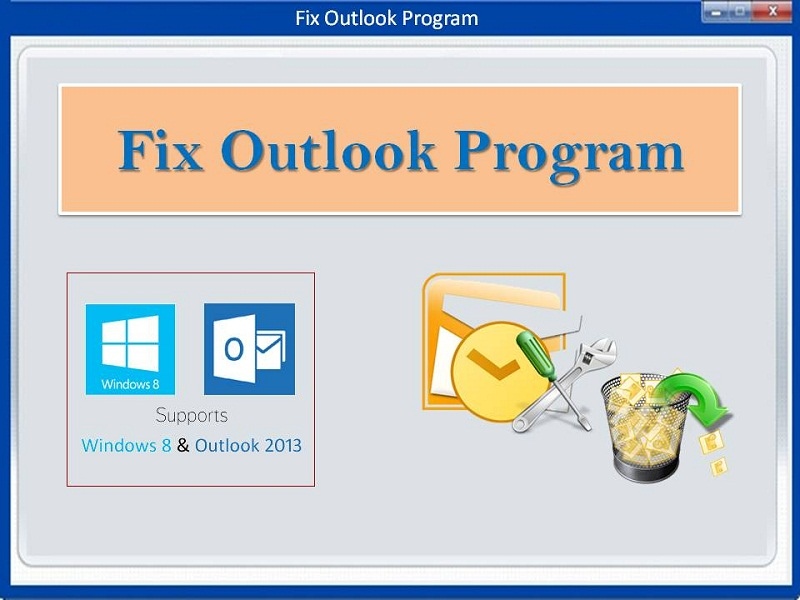 Fix Outlook Program 3.0.0.7 Screenshot