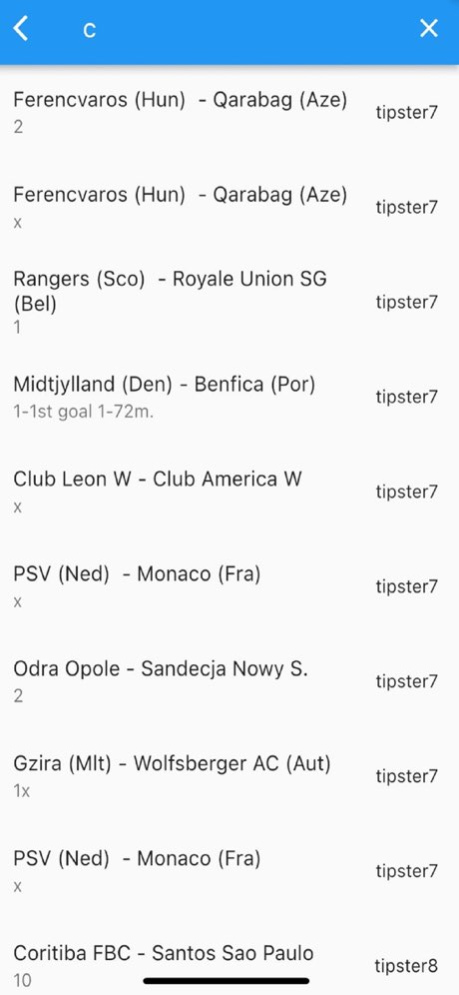 Fixed Matches Tips HT FT Pro 3 Screenshot