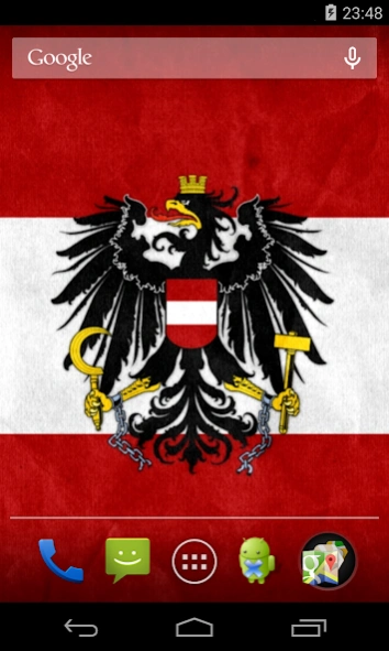 Flag of Austria Live Wallpaper 6.0 Screenshot