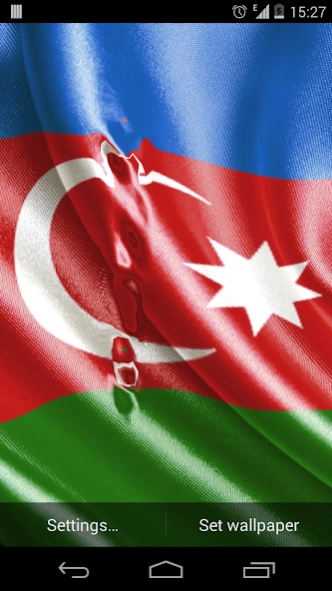 Flag of Azerbaijan Wallpapers 7.0 Screenshot