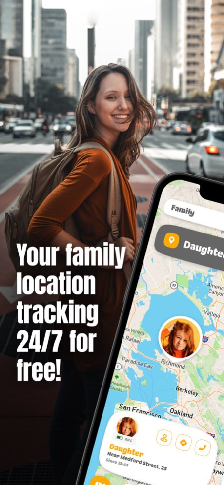 FlagMe. GPS Location Tracker 2.1.2 Screenshot