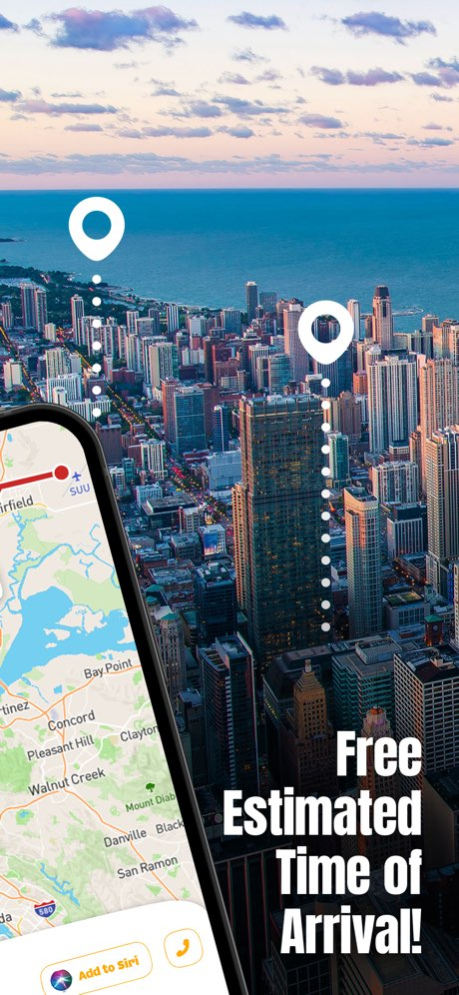 FlagMe. GPS Location Tracker 2.1.2 Screenshot
