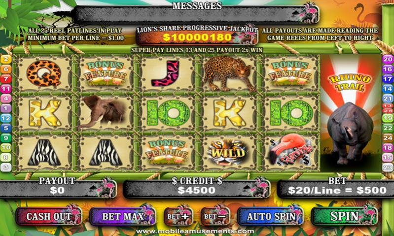 Flamingo Safari Slots 11.0 Screenshot