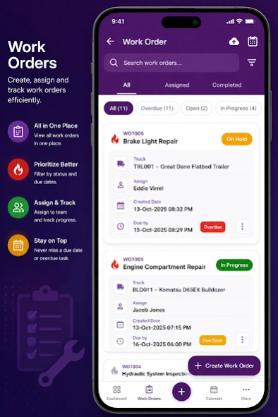 Truck Inspection & DVIR App  Screenshot