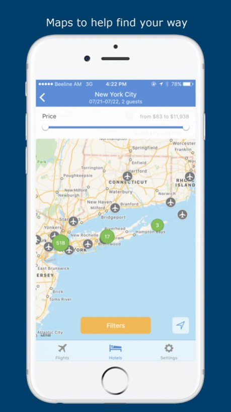 Flight Search 2.1.7 Screenshot