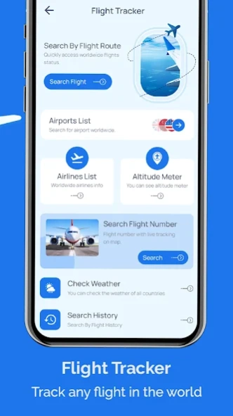 Flight Tracker Plane Finder 3.7 Screenshot