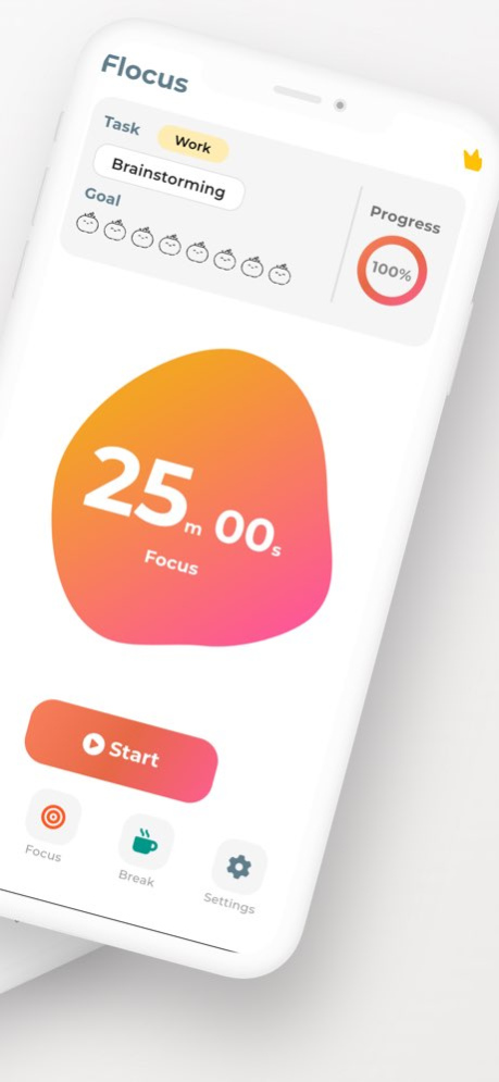 Flofocus: Pomodoro Timer Study 4.1.6 Screenshot