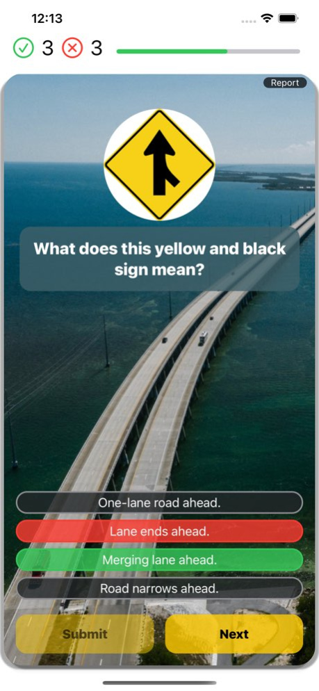 Florida DMV Practice Test 2026 8.0.0 Screenshot