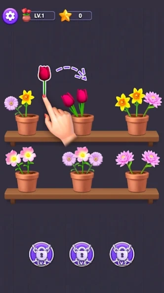 Flower Merge - Flower Games 3.271 Screenshot