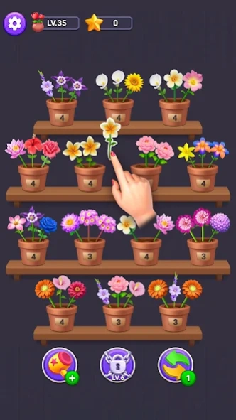 Flower Merge - Flower Games 3.271 Screenshot