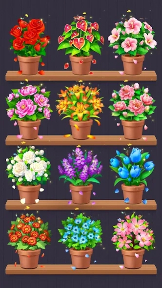 Flower Merge - Flower Games 3.271 Screenshot