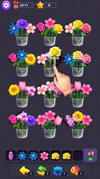Flower Merge - Flower Games 3.271 Screenshot