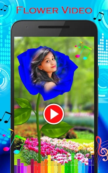Flower Photo Video maker  Screenshot