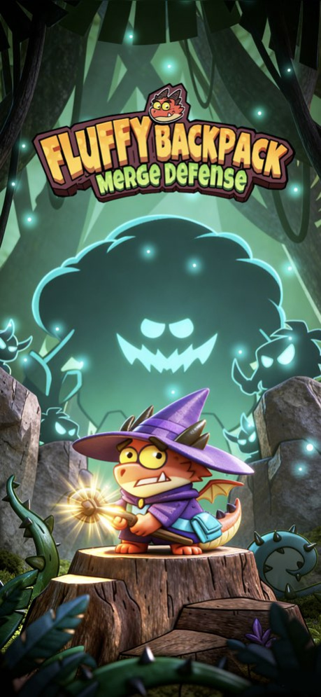 Fluffy Backpack: Merge Defense 1.0.10 Screenshot