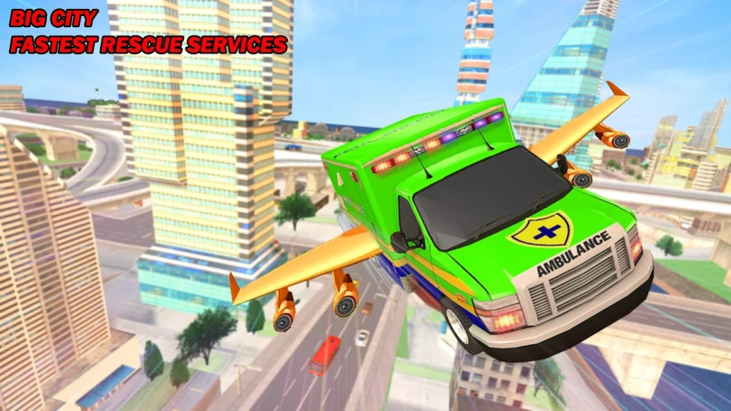 Flying Ambulance Robot Game  Screenshot