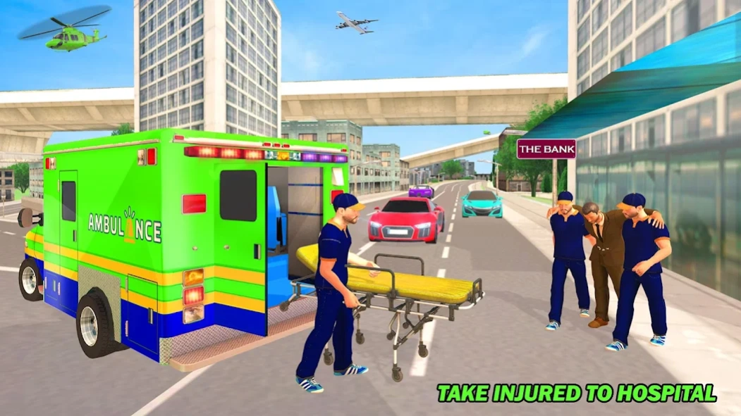 Flying Ambulance Robot Game  Screenshot