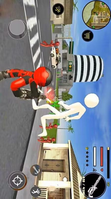 Madfut spider stickman 1.5 Screenshot