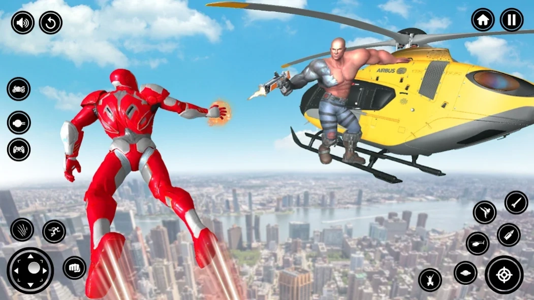 Flying iron Rope Hero Fight 1.17 Screenshot