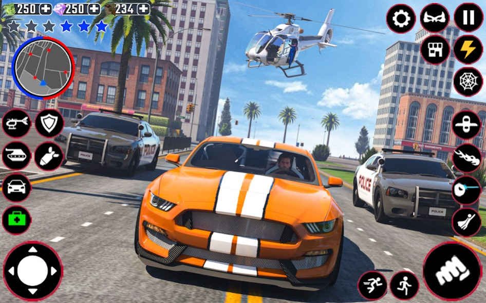 Flying Rope Hero Man Spider 1.1.69 Screenshot