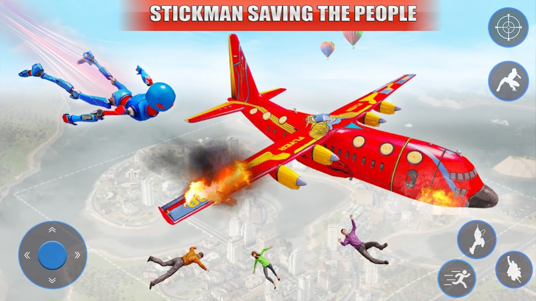 Spider Stickman Robot Game 3D 2.3.1 Screenshot