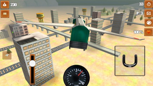 Flying Train Race Game Free  Screenshot
