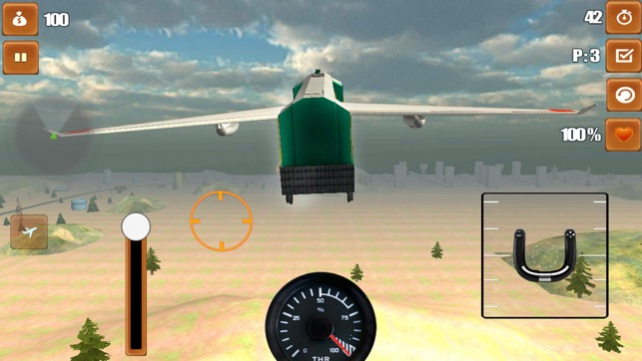 Flying Train Race Game Free  Screenshot