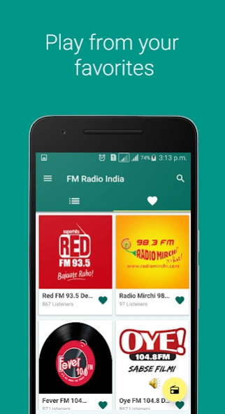 FM Radio India All Stations  Screenshot