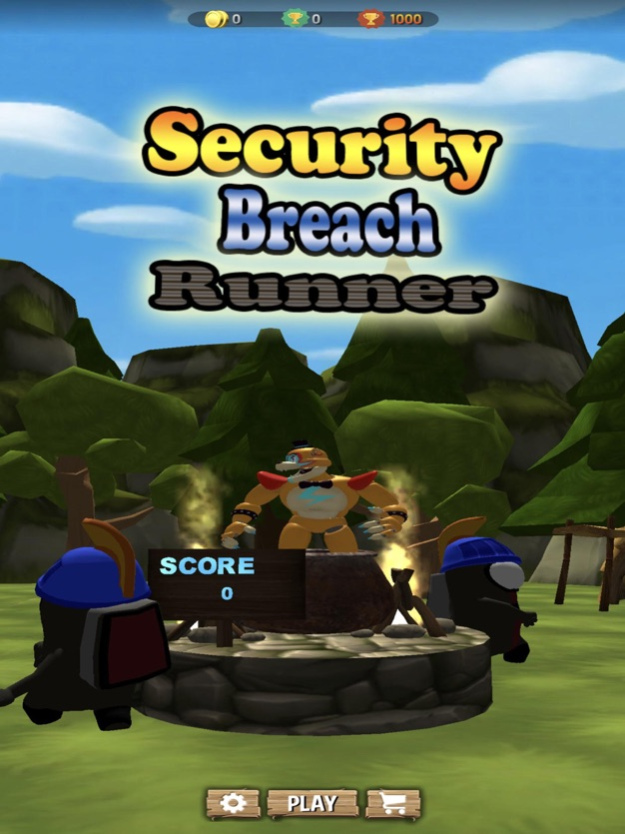 FNaF Security Breach Runner Screen Records 1