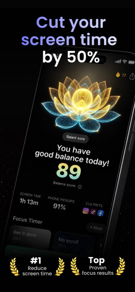 Pond - Screen Time & Pomodoro 2.0.8 Screenshot