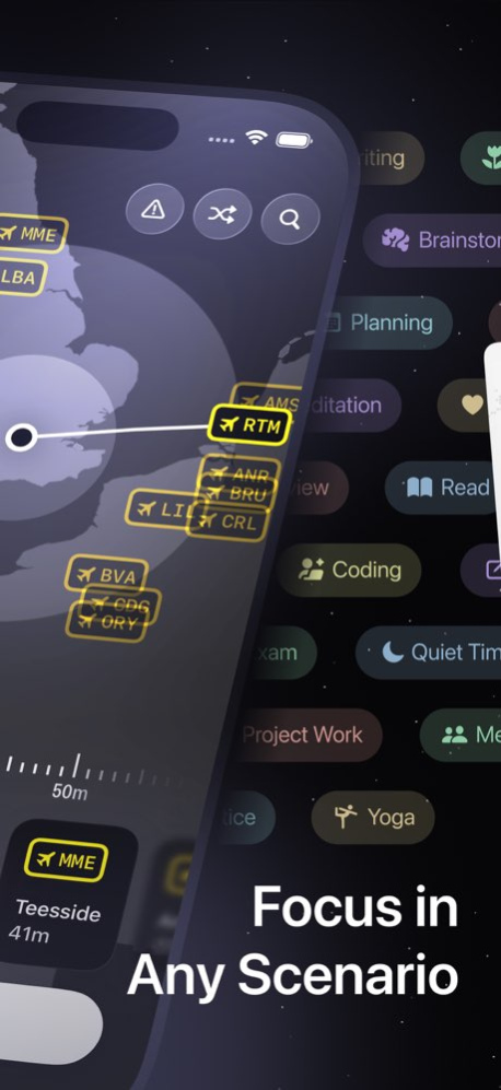 FocusFlight - Deepfocus Timer 2.0 Screenshot