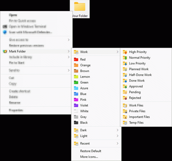Folder Marker Home - Change Folder Color 4.9.1 Screenshot