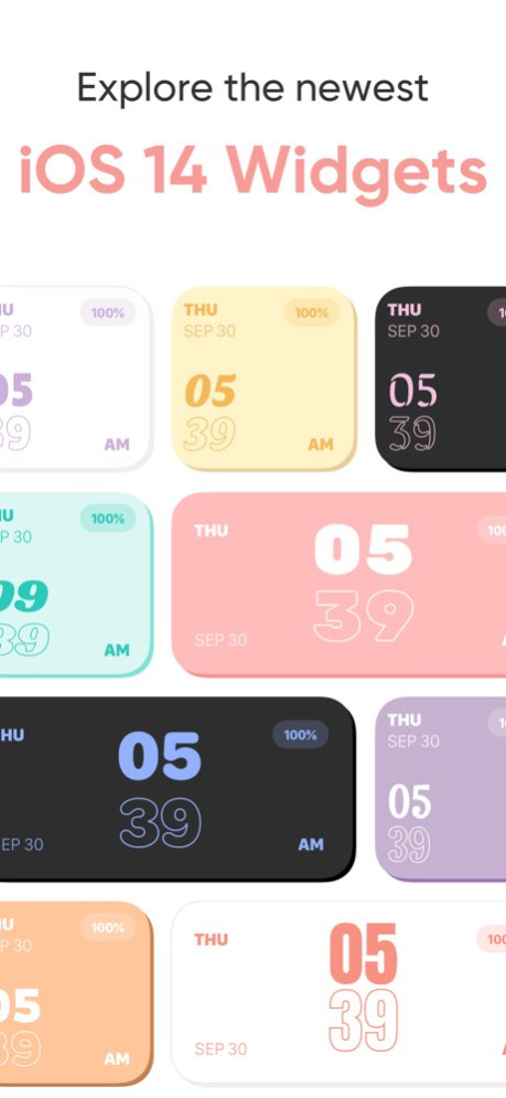 Font & Color Widgets 1.4 Screenshot