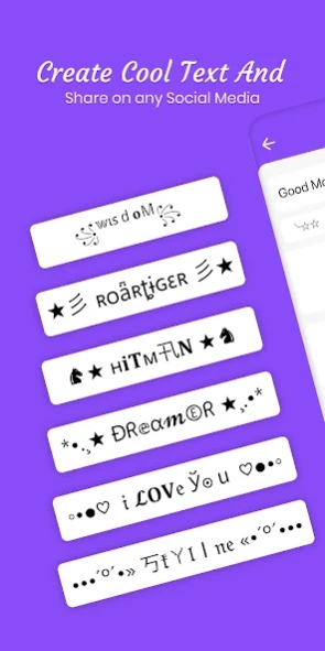 Font Style & Stylish Name 1.1.12 Screenshot