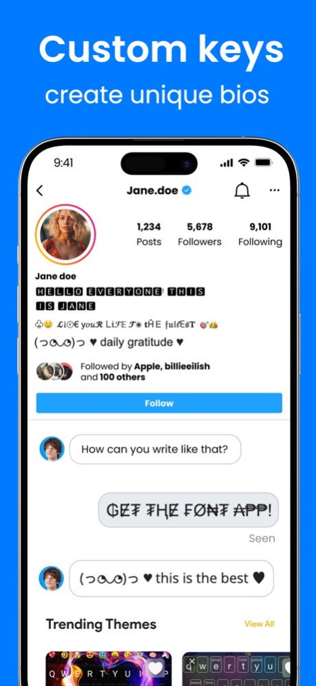 Fonts for iPhones - Cool Fonts 7.0.1 Screenshot
